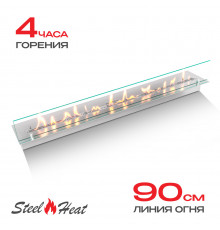 Топливный блок SteelHeat LINE GLASS 1000