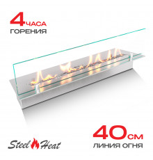 Топливный блок SteelHeat LINE GLASS 500