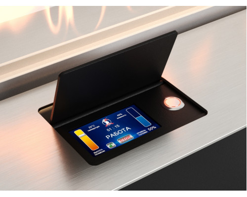 Автоматический биокамин Lux Fire Smart Flame 1300 INOX Автоматический биокамин Lux Fire Smart Flame 1300 INOX