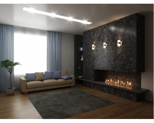 Автоматический биокамин Lux Fire Smart Flame 1300 INOX Автоматический биокамин Lux Fire Smart Flame 1300 INOX