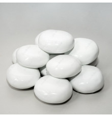 Декоративные керамические камни SteelHeat белые 14 шт