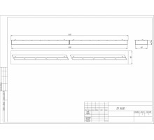 Топливный блок SteelHeat S-LINE 1600 двойной широкий