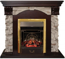 Электрокамин RealFlame Dublin Rock STD/EUG AO Majestic Lux BR S