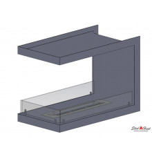13739C Биокамин торцевой на заказ