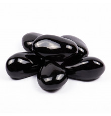 Декоративные керамические камни SteelHeat черные L 6 шт
