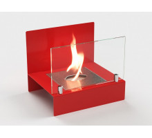Биокамин настольный Lux Fire "Афиша" М (красный)
